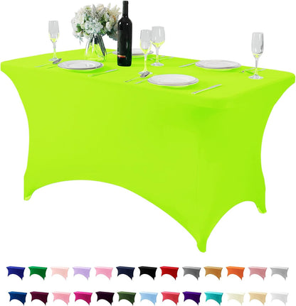 Spandex Table Cover for 4FT Table Universal Fitted