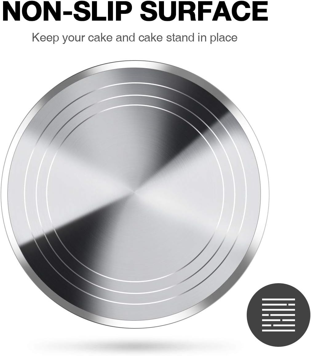 12 Inch Aluminium Alloy Revolving Cake Stand