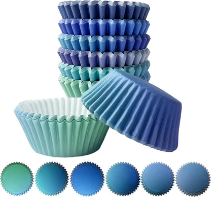 300PCS Standard Gradient Cupcake Liners Cupcake Cups