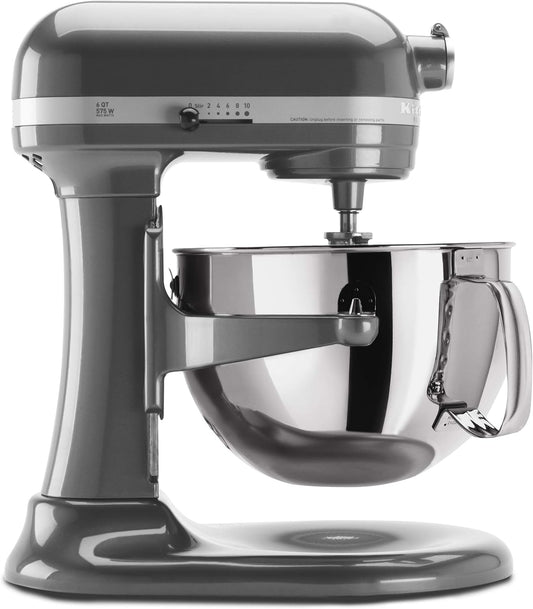 KitchenAid KP26M1XPM 6 Qt. Professional 600 Series Bowl-Lift Stand Mixer - Pearl Metallic