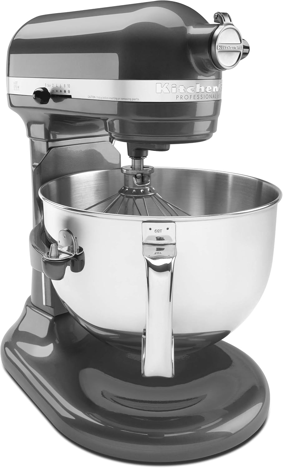 KitchenAid KP26M1XPM 6 Qt. Professional 600 Series Bowl-Lift Stand Mixer - Pearl Metallic