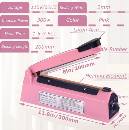 Impulse Bag Sealer 8 inch