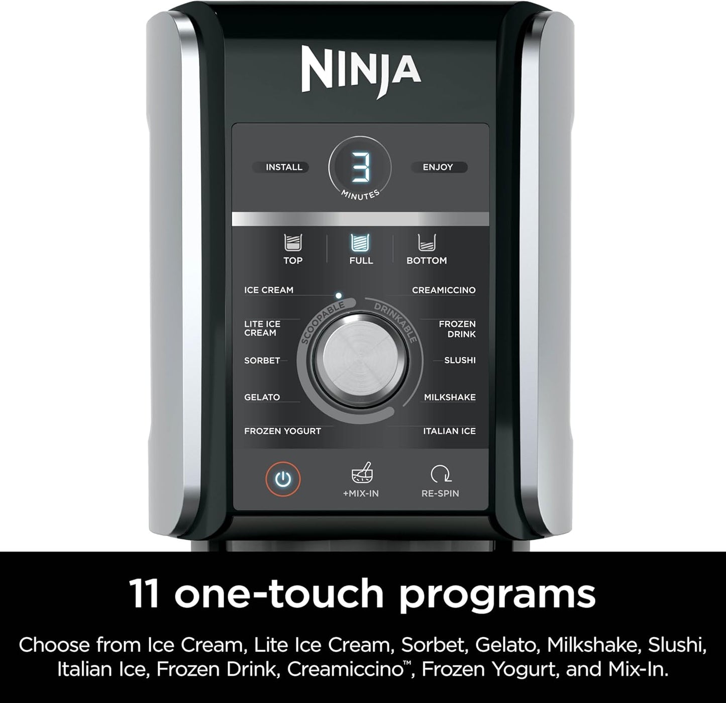 Ninja CREAM Deluxe 11-in-1 Ice Cream & Frozen Treat Maker