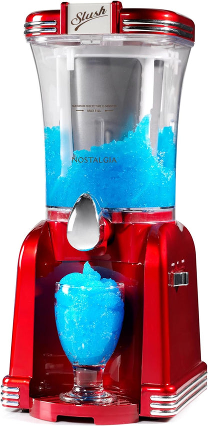 Nostalgia Frozen Drink Maker and Margarita Machine for Home - 32-Ounce