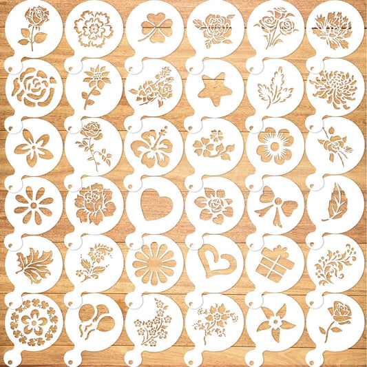 36Pack Cookie Stencil Baking Templates