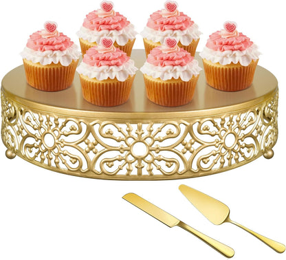 Gold Wedding Cake Stand 12 Inch