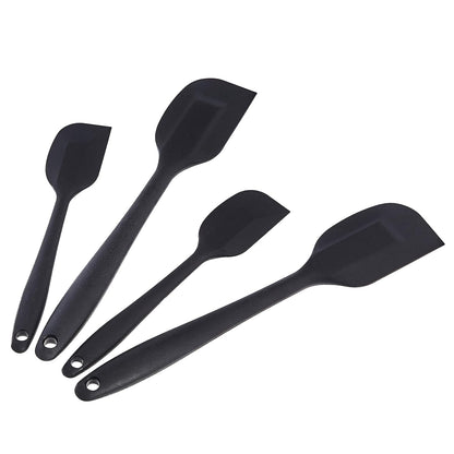 Non-Stick Heat Resistant Rectangular Silicone Spatula Set