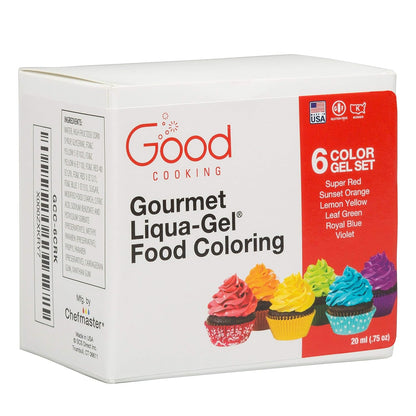 Food Coloring Liqua-Gel 6 PK